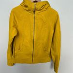 Lululemon Full Zip Scuba Hoodie Womens Size 10 Lunar New Year Fools Gold Yellow Photo 3