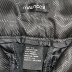 Maurice's  Black Bootcut Dress Pants Size 1/2 Photo 3