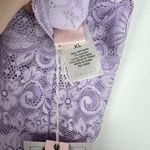 NWT We are HAH Spinster Reversible Lace Bodysuit Lavender Purple Size XL NEW Photo 8