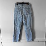 American Eagle AE  Jeans  Blue Mom Jean Comfort Stretch Waistband Distressed SZ 4 Photo 1
