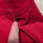 Rsvp  By Talbot Red Velour Pants Size 8 Photo 4