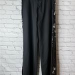 Milly  Black Sequin women’s pants size medium Photo 6