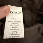 House Of CB  Inaya Chocolate Brown Stretch Vegan Leather Trousers Size Large Photo 8