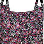 ZARA NWOT  Multi-Colored Floral Print Stirrup Leggings Photo 2