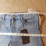 Levi's  Womens Wedgie Frayed Jeans Size 32 Blue Denim Button Fly NWT High Waist Photo 13
