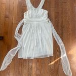 Trixxi white beaded pearl formal dress Photo 1