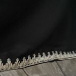 Dress Barn Black Embroidered Long Sleeve Blouse Size M Photo 3