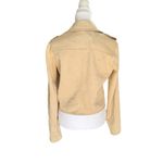 Anthropologie - Crop Moto Micro-Suede Jacket Sz XS Photo 8