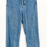 Wild Fable Highest Rise Straight Leg Denim Blue Jeans Size 6 Photo 0