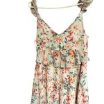 Lulus  Women's Floral Ruffle‎ dress or tunic Sleeveless V-Neck Party Size L Photo 1