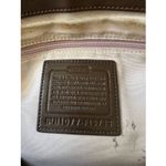 Coach  Hampton Soho F13733 Chocolate Brown Genuine Soft Leather Shoulder Bag Tote Photo 9