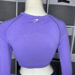 Gymshark  VITAL SEAMLESS 2.0 CROP TOP Long Sleeve size Small Photo 11
