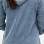 Torrid  Mini French Terry Hoodie Dress Indigo Blue Mineral Wash Sz 2 Photo 1