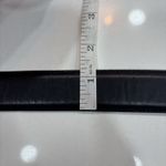 Ralph Lauren Lauren  Belt Size 34 Black Solid Brass Buckle Italian Leather Photo 7