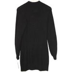 Abercrombie & Fitch Womens Black Cotton Mock Neck Sweater Dress Size Medium M Photo 1