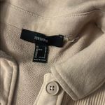 Forever 21  Beige Corduroy Button-Up Shirt Photo 1