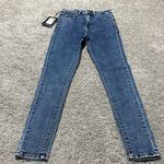 Pretty Little Thing Women's Skinny Jeans in Blue Photo 0