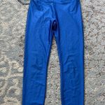 X By Gottex  Shine Ankle Leggings Blue Small Photo 2