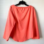 Free People  Beach Long Sleeve Top Coral S Photo 3