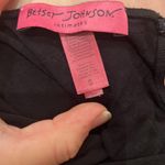 Betsey Johnson Pajama top black with blue bows Photo 2