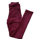 NWT Size S/M Honeycomb Leggings Red Photo 2