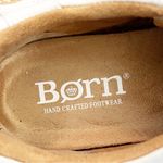 BORN Alma Leather Cream Textured Gum Sole Lace Up Sneakers Women’s Size 8.5 White Photo 3