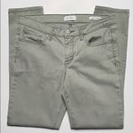 Jessica Simpson  Green Crop Skinny Jeans Size 6 Photo 4