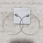 Argento Vivo Sterling Silver Hoop Earnings Photo 0