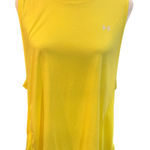 Under Armour  HeatGear Tank Top Yellow Sleeveless‎ Athletic Workout XL Photo 0