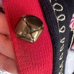 Christmas Sweater Vest 99 Jane Street Jingle Bells Long Length Sz M Ugly Sweater Red Size M Photo 4