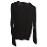 August Silk  Heritage Houndstooth Black/White Button Cardigan Size: M Photo 1