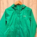 The North Face Green Women's Rain Jacket- Medium EUC Photo 4
