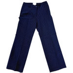 Chadwick's Y2K Low Rise Black Pinstripe Trousers Women's 6P - Never Worn Photo 0