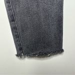 Good American Grey Good Waist Crop Raw Hem Skinny Jeans Size 29 Photo 5
