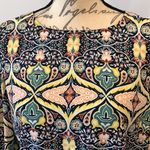 AQUA NWT Bloomingdale’s exclusive split tie sleeve top blouse S Photo 1