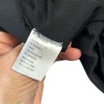 TOCCIN X RTR Puff Bow Sleeve Crop Top Black Taffeta Off Photo 5