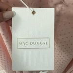 Mac Duggal Blush Ruffle Faux Wrap Cocktail Midi Dress Size 14 NWT Photo 5