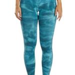 Free People  Womens Good Karma Tie Dye Yoga Leggings Blue Peacock Size XS/S Photo 2