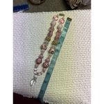 Lot of 3 Pink/coral beaded necklaces Pink Photo 1