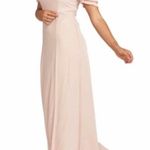 Show Me Your Mumu NWT  Brittany Maxi Dress Dusty Blush Crisp Size Large Photo 1