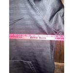 Nike Size XL Women's Gray Striped Cowl Neck Hoodie Hooded Sweatshirt Photo 4