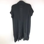 Monoreno  Womens Cardigan Sweater Duster Open Front Cable Chunky Knit Gray S Photo 1