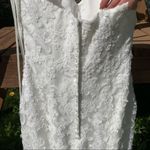 Maggie Sottero Chesney Lace Trumpet Wedding Dress Size 6 White Photo 4