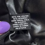 Last chance…Lust Juno Top w/Velcro Choker Neck Faux Leather S M Small Medium Black Photo 5