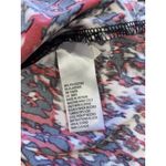 Tahari  Top Womens XS Red 3/4 Sleeve Stretch Workwear Quiet Luxury Travel V Neck Photo 6