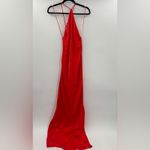 Line and Dot  Kira Maxi Dress in Tomato Red M Photo 6