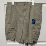 Apt. 9  Khaki Premier Flex Cargo shorts  Photo 0
