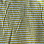 G CROWN yellow striped embroidered t shirt Size M Photo 2