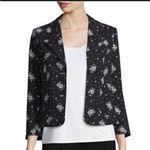 Cinq A Sept Stardust Onyx Floral Blazer Black Size 2 Photo 2