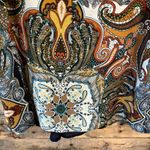 Pink Owl Paisley Poet Style Top Size Medium Photo 3